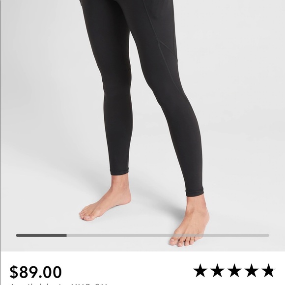Athleta Black Leggings - Picture 5 of 5